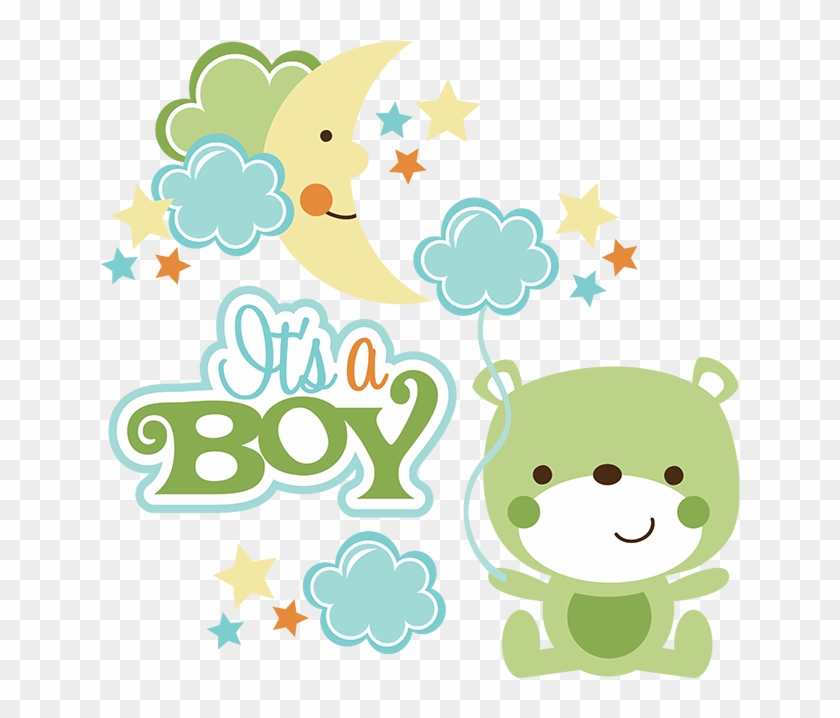 It's A Boy Svg Scrapbook Collection Baby Boy Svg Files - Cute It's A Boy #464851