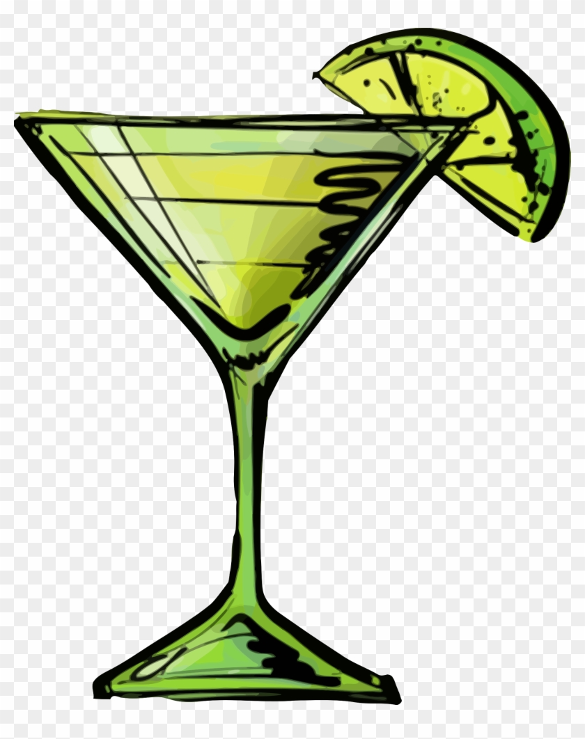 free clipart of martini glasses