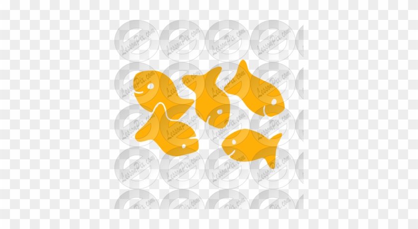 Goldfish Clipart Goldfish Crackers - Goldfish #464921
