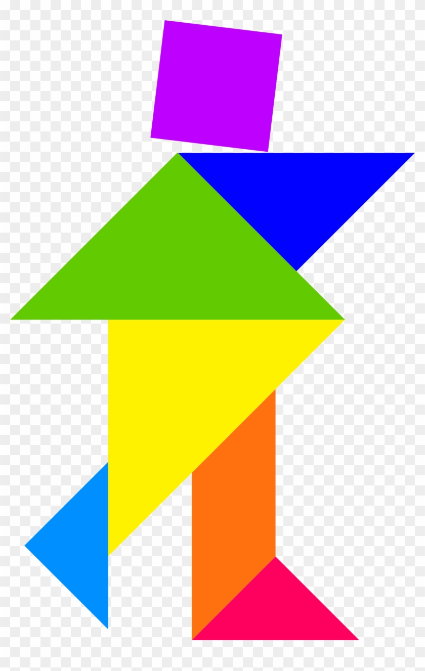 Clipart - - Tangram Clipart #464941