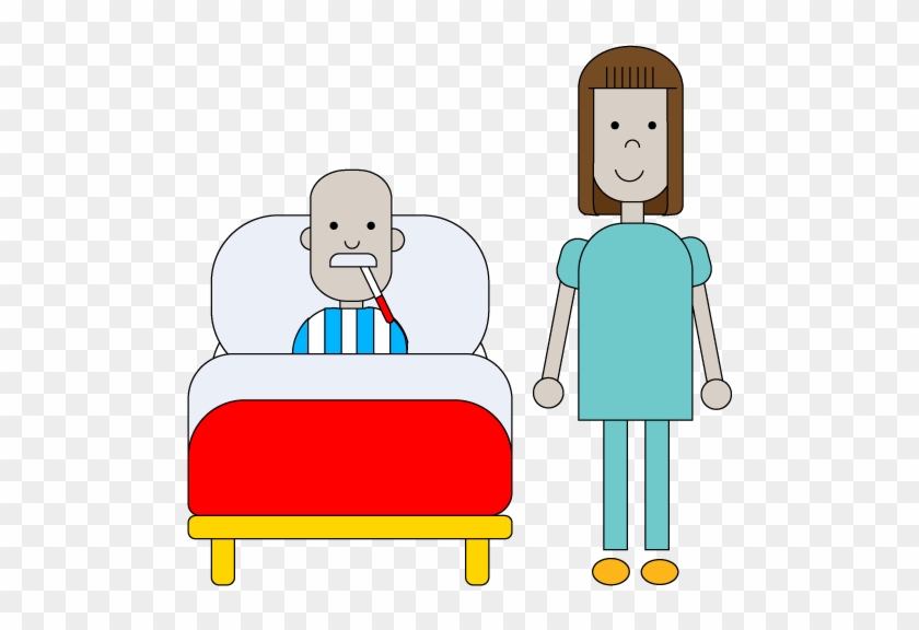 Jenny Looks After Her Dad At Home - Cartoon #465036