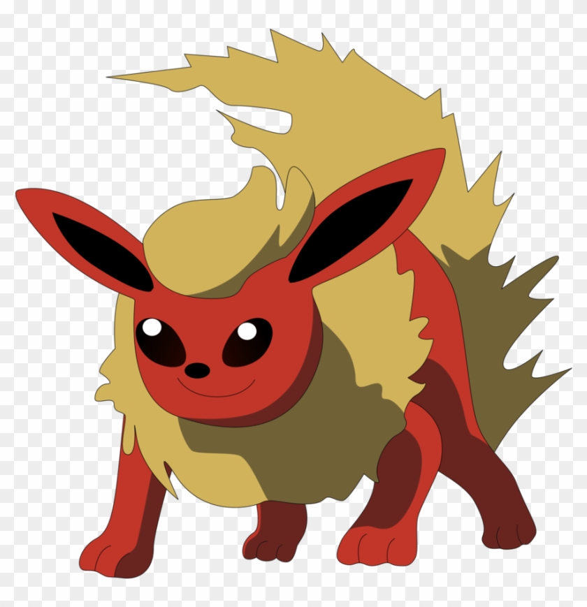 My First Vector Of Flareon - Cartoon #465062