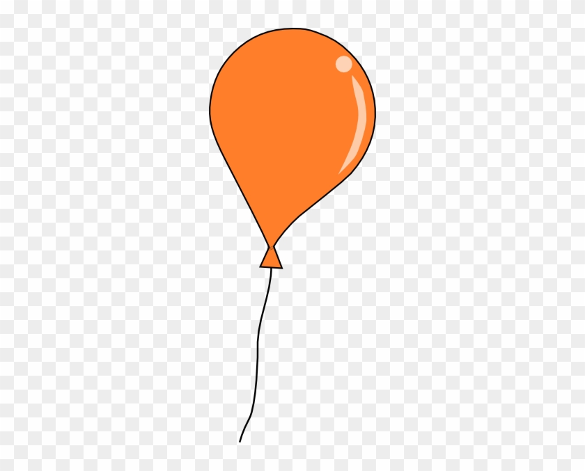 Orange Balloon Clipart #465119