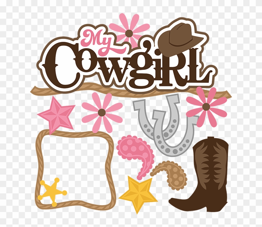 My Cowgirl Svg Scrapbook File Cowgirl Svg Files Cowgirl - Cowgirl Letters #465149