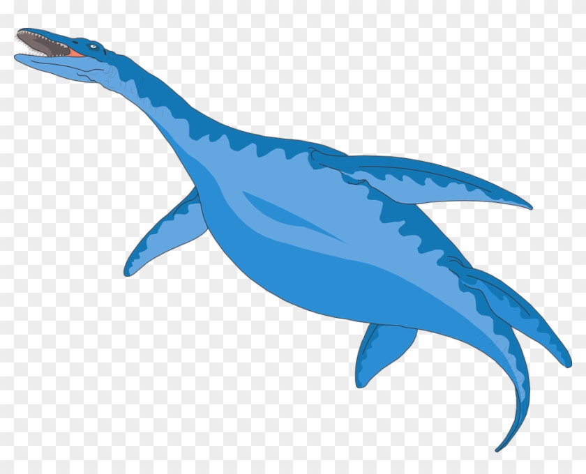 Dolphin Swimming Cliparts - Water Dinosaur Clipart #465308