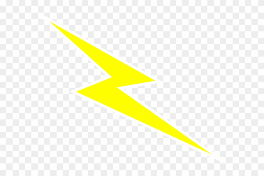 Download - Cartoon Lightning Bolt Black Background #465543