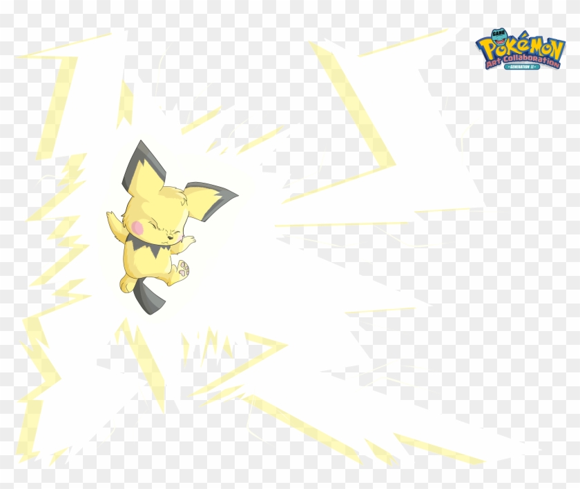 #172 Pichu Used Thunder Shock And Charm In The Game - Illustration #465551