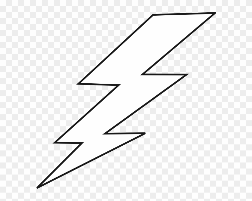 Cartoon Lightning Bolt Lightning Bolt Clipart - Lightning Bolt Vector White  - Free Transparent PNG Clipart Images Download