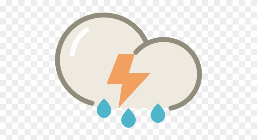 Thunderstorms Icon - Cloud #465644