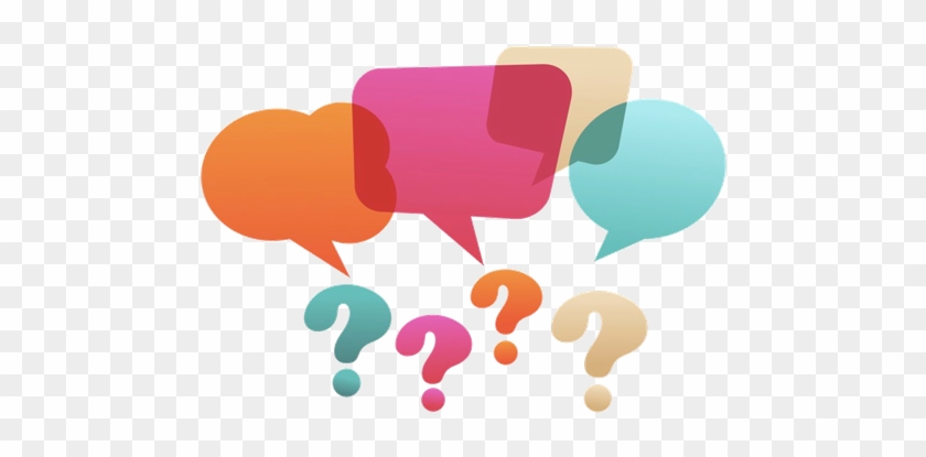 Speech Bubbles And Question Marks Image - Question Comments #465729