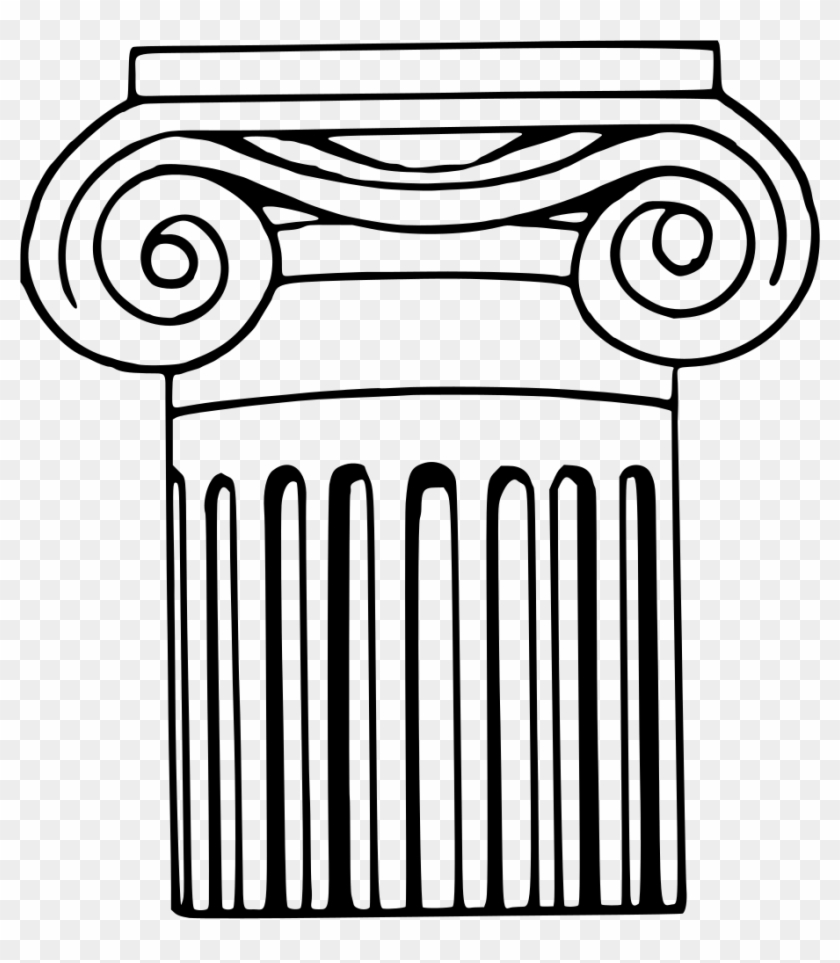 Clip Art Details - Three Orders Of Greek Architecture #465868