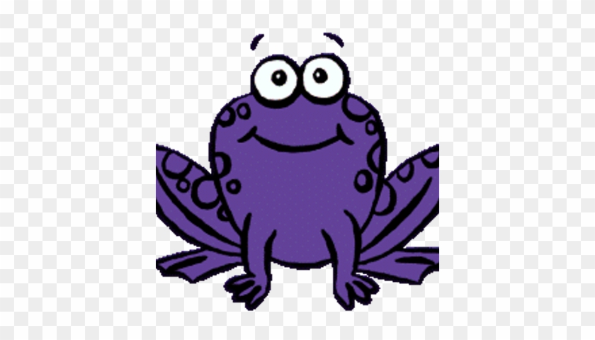 Purple Frog Clip Art - Purple Frog Clipart #466216