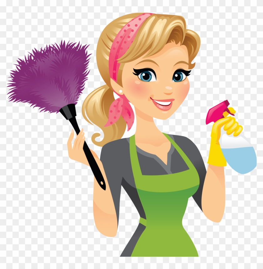 Cleaner Maid Service Cleaning Clip Art - Cleaner Lady #466292