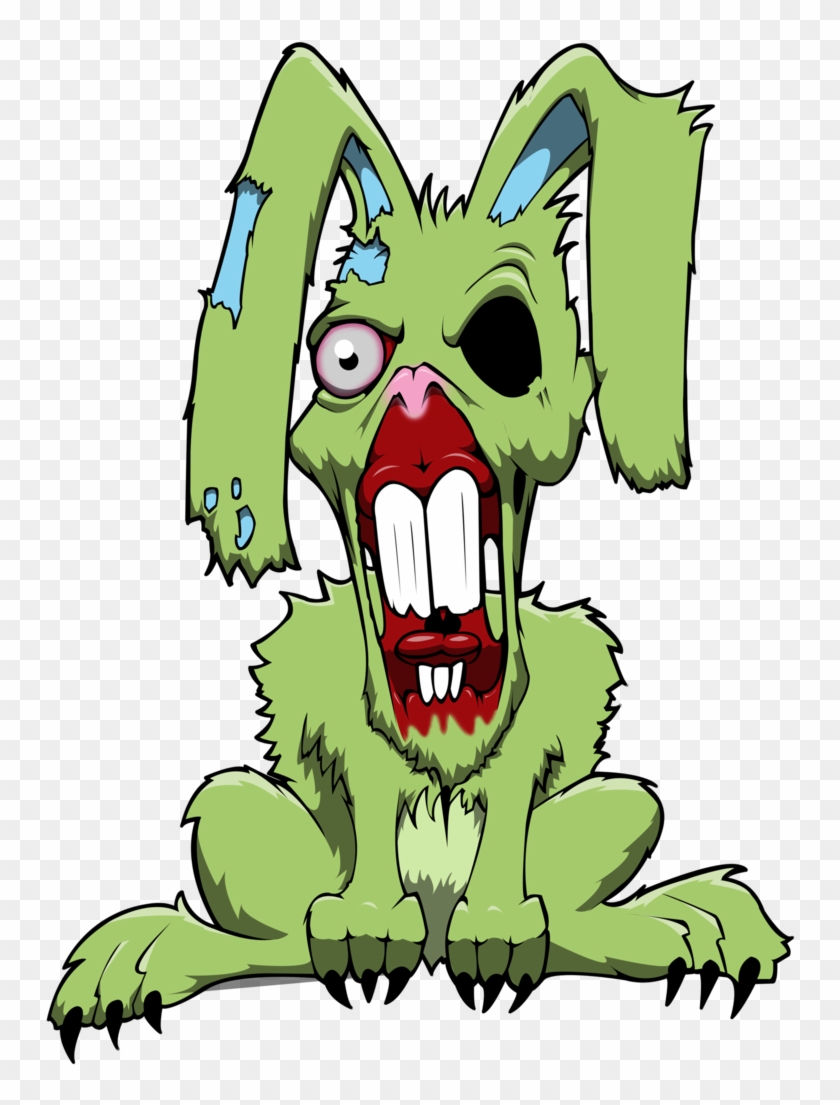 Easter Bunny Rabbit Drawing Zombie Art - Easter Bunny Rabbit Drawing Zombie Art #466391