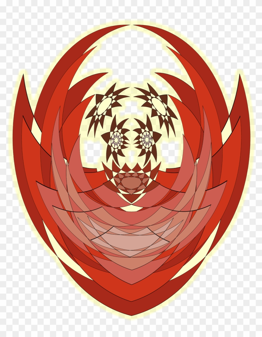 Beachflower Polar Coord Maroon Glowed - Beachflower #466454