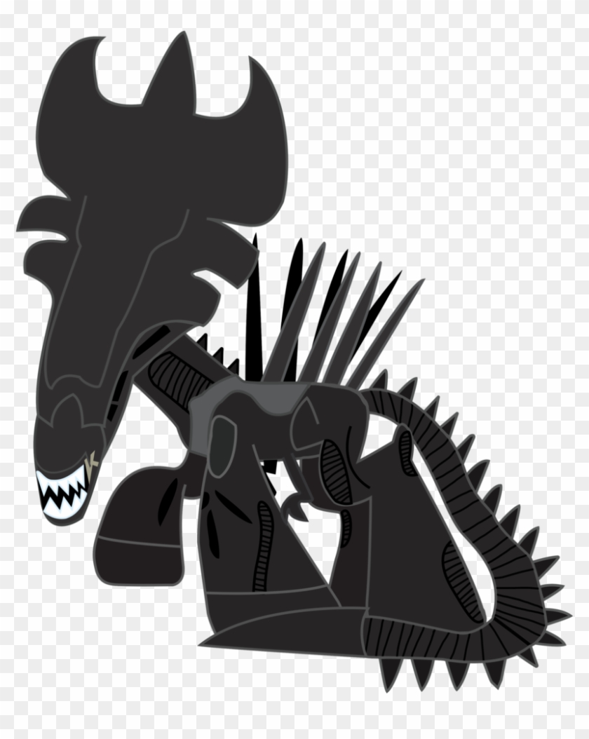 Xenomorph Clipart Mlp - Illustration #466482