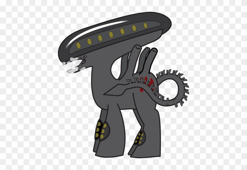 Xenomorph Clipart Mlp - Пони Ксеноморф #466524