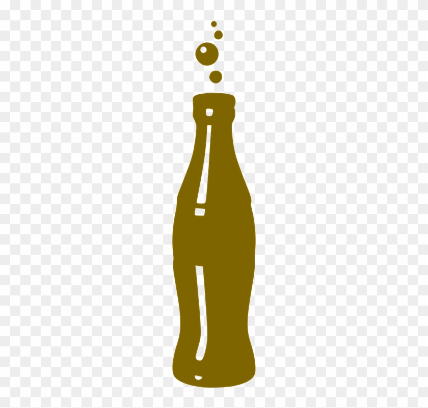 Soda Bottle Clipart 1, Buy Clip Art - Coke Silhouette Transparent #466566