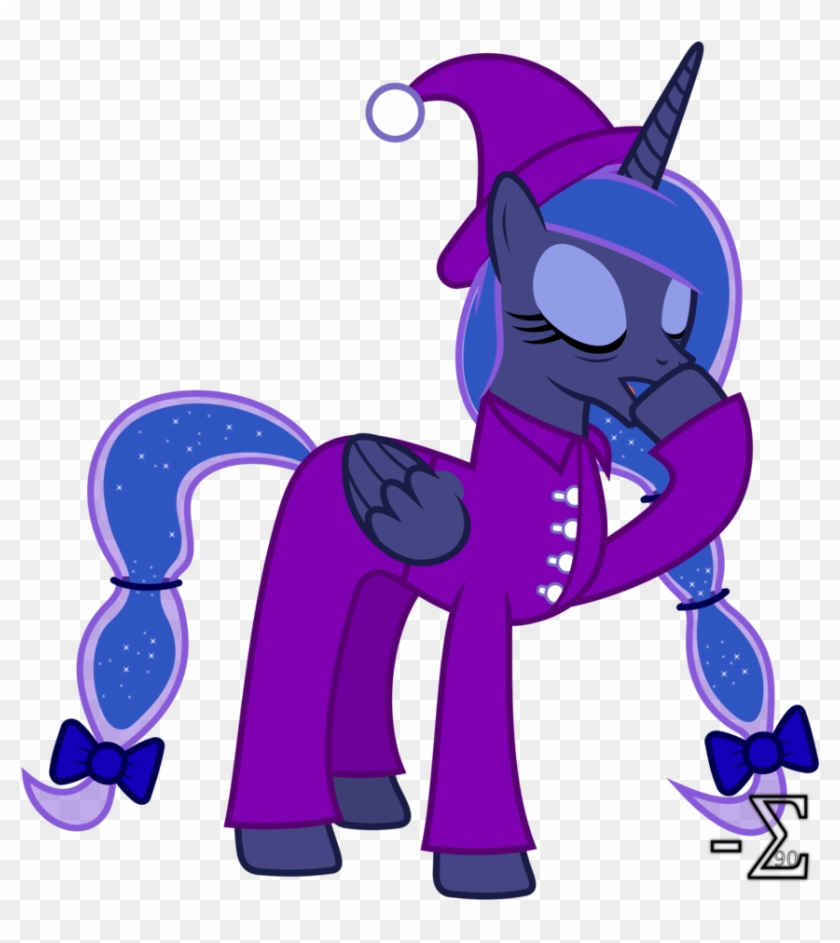 Princess Luna In Pyjamas By 90sigma - Art #466667