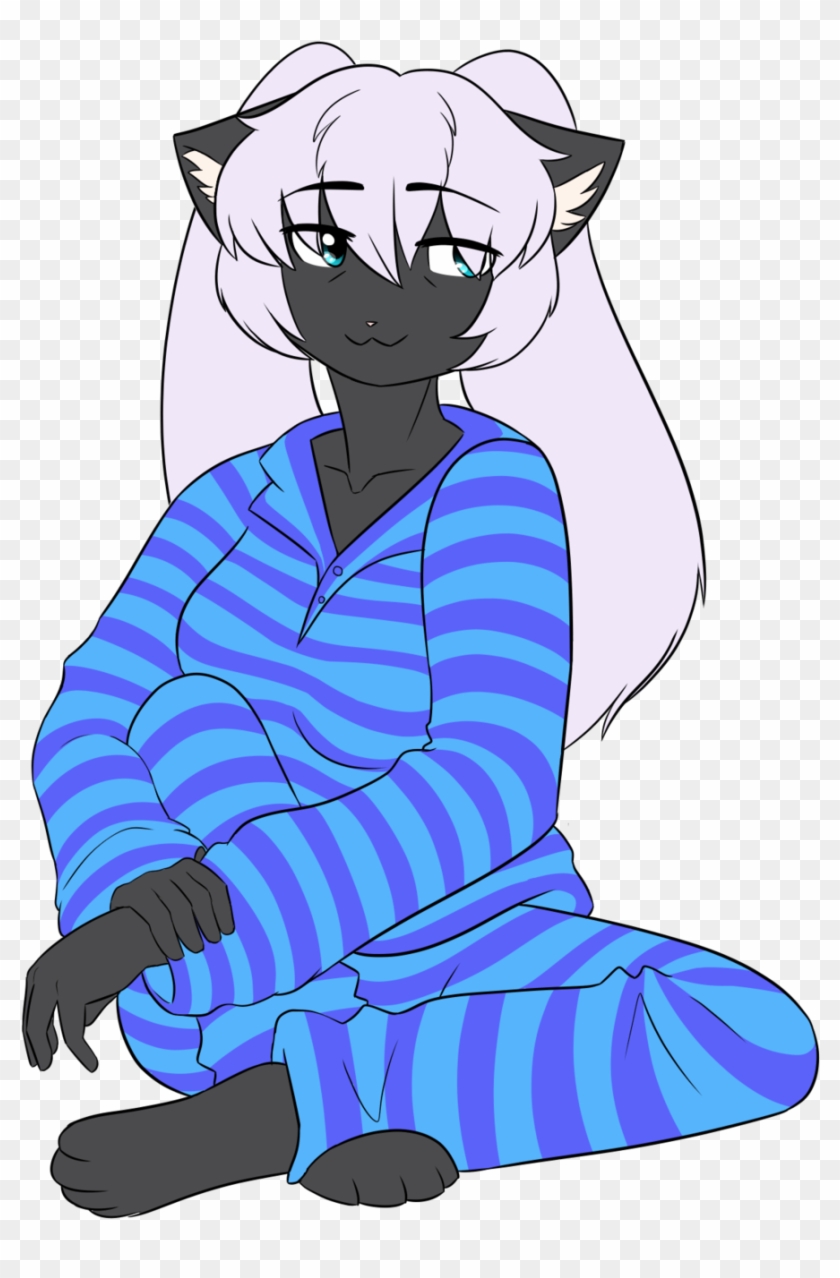 Pajama Cat By Siferian - Drawing #466675