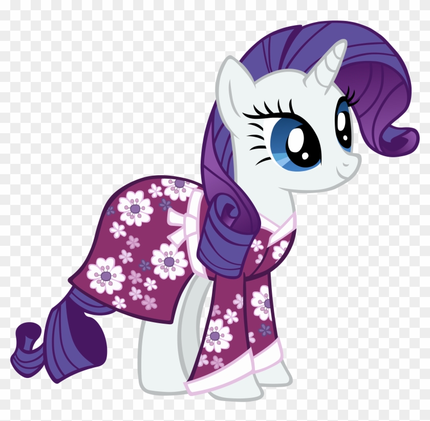 Rarity In Her Nightgown Vector By Scrimpeh - Little Pony Friendship Is Magic #466699