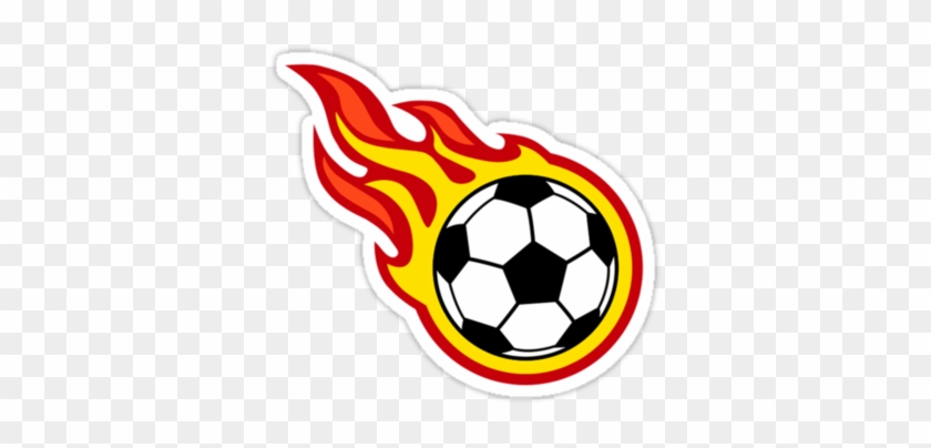 Soccer Ball With Fire #466848