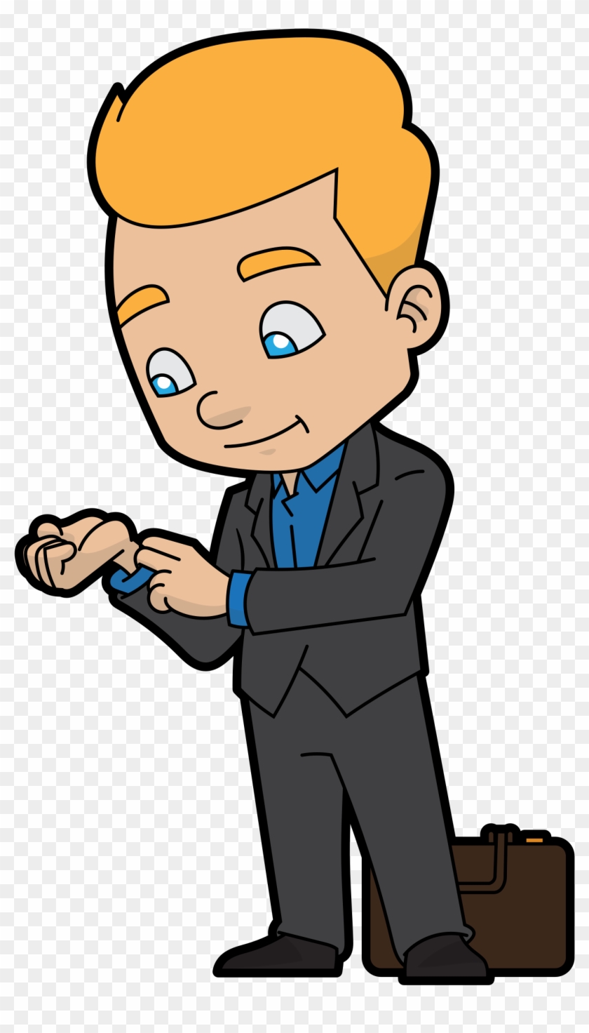Open - Cartoon Man #466969