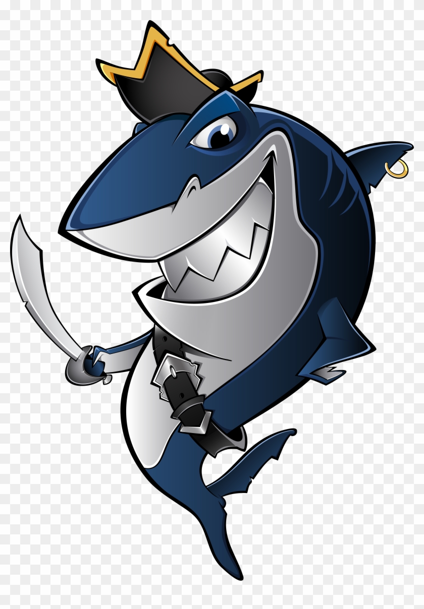 Shark Piracy Royalty-free Clip Art - Animated Sharks For Powerpoint #467046