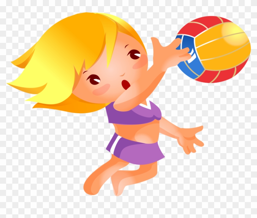 About Us - Niña Jugando Al Voley Png #467068