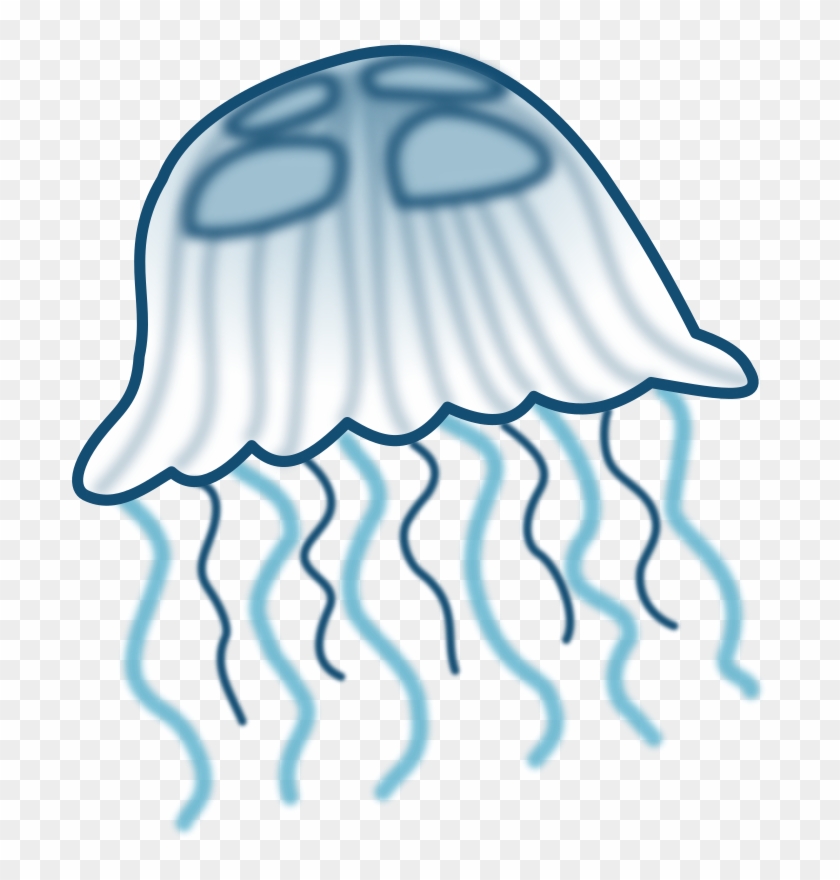 Free Jellyfish Clip Art - Jellyfish Clipart #467137