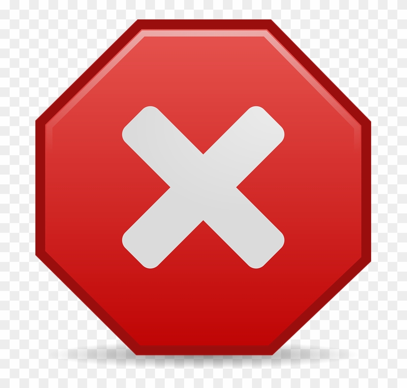 Oops Stop Sign Icon - Unchecked Icon #467206
