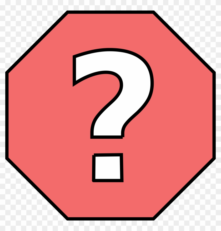 Stop Sign Template 18, - Stop Sign With Question Mark #467210