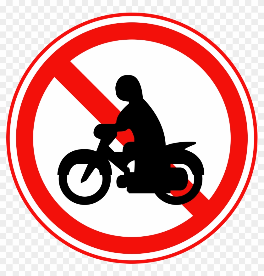 Graphics For Motorcycle 29, Buy Clip Art - No Entry For Motorcycle #467247