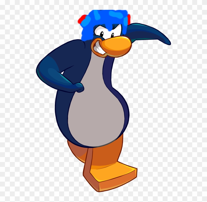 Mega Man Helmet On Penguin By Tpp 2 - Thumbnail #467260