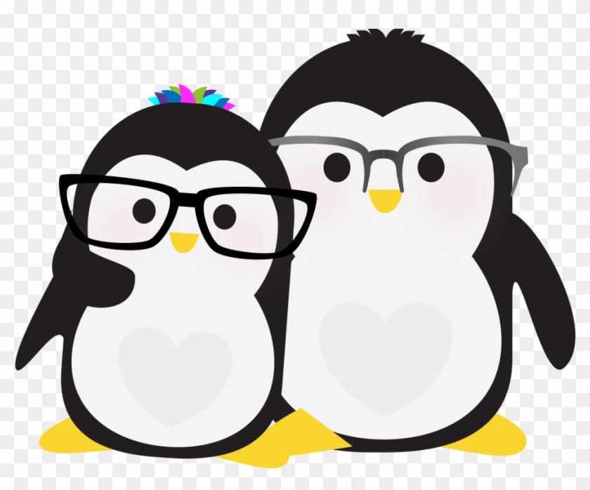 Joan Penguin And Dan Penguin Are Pictured Together, - Penguin #467328