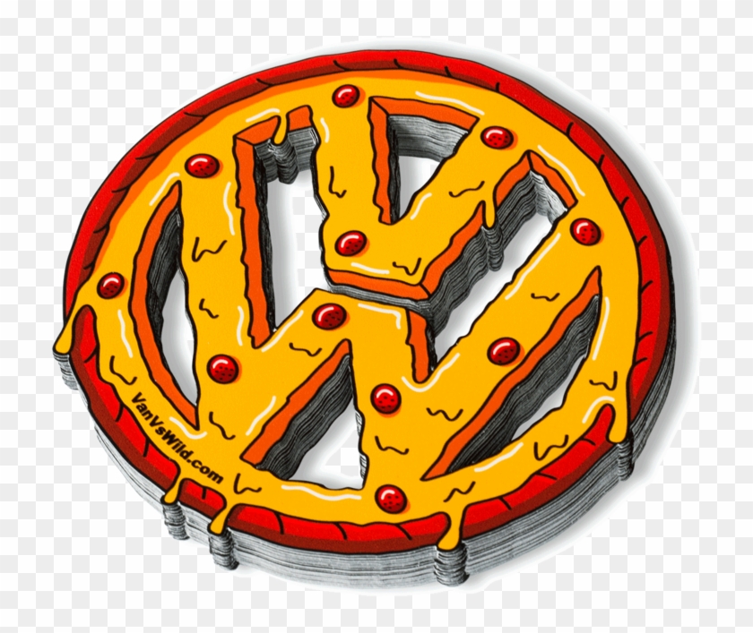 Vw Pizza Sticker - Vw Pizza Sticker #467343