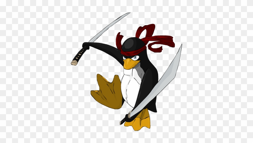 Ninja Penguin By En3l - Penguin Sword #467356