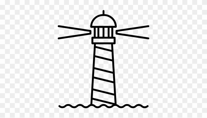 Lighthouse On Vector - Vector Graphics #467465