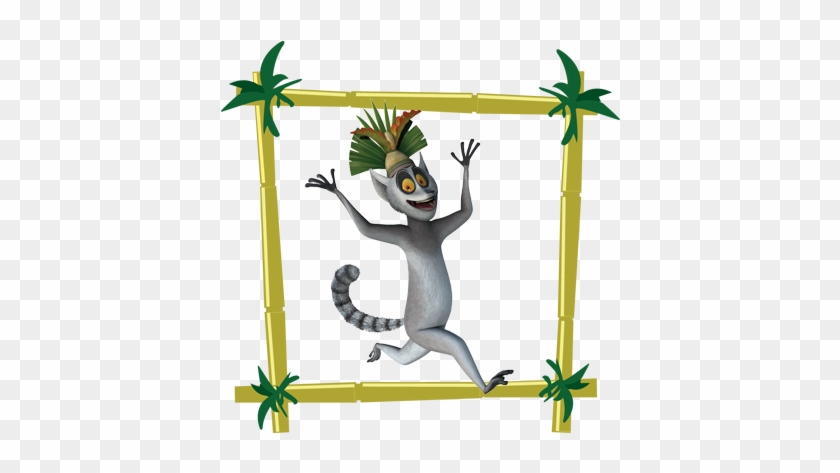 King Julien From Penguin Of Madagascar Tv Series - Lemur In Madagascar Movie #467556