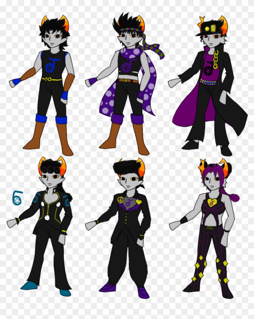 Jojo Trolls Genetics Test By Notoriousdogfight - Jjba Homestuck #467748