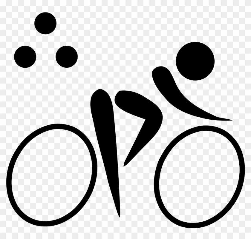 File - Triathlon Pictogram - Svg - Triathlon Pictogram #467902