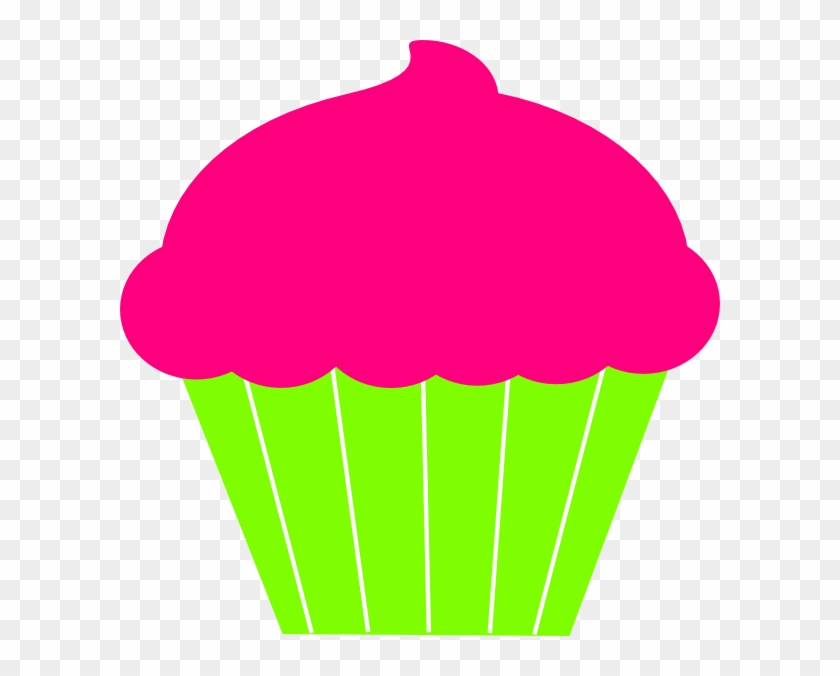 Neon Clipart Cupcake - Neon Cupcake Clipart #467919
