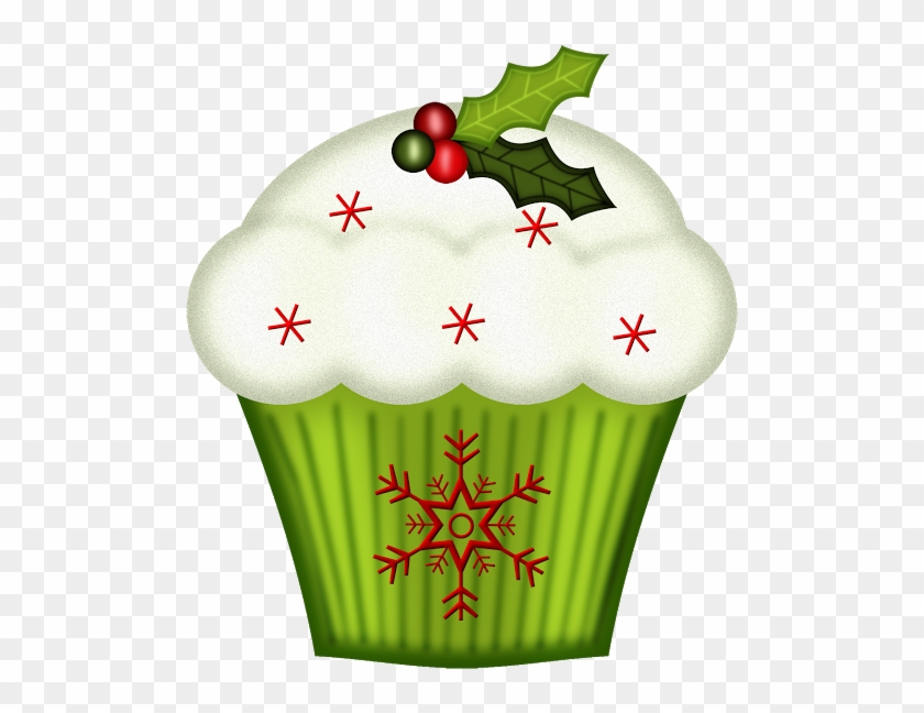 Christmas Cupcake Clipart #467924