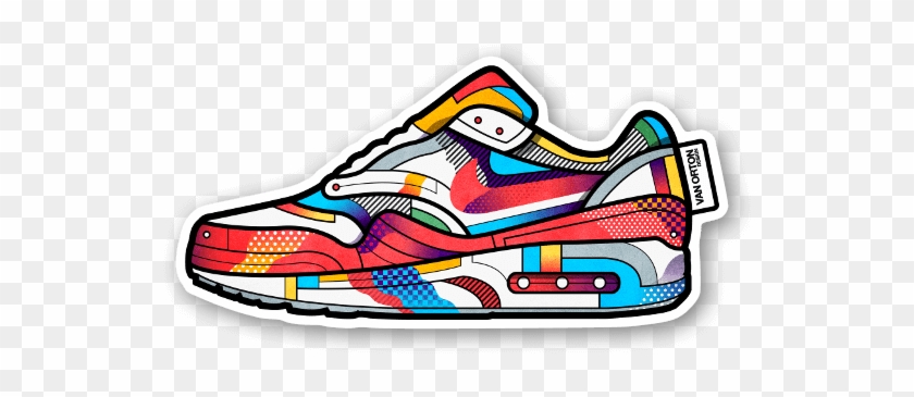 Sneakers Set On Behance - Sticker #467934