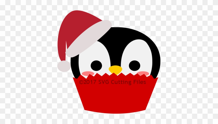 Christmas Santa Penguin Cupcake - Christmas Day #467944