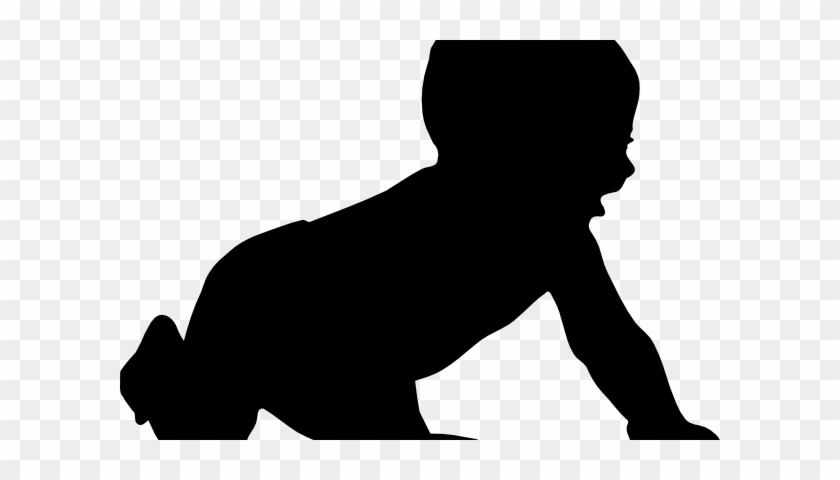As Times Get Harder, Strange Things Keep Happening - Baby Silhouette Clip Art #468071