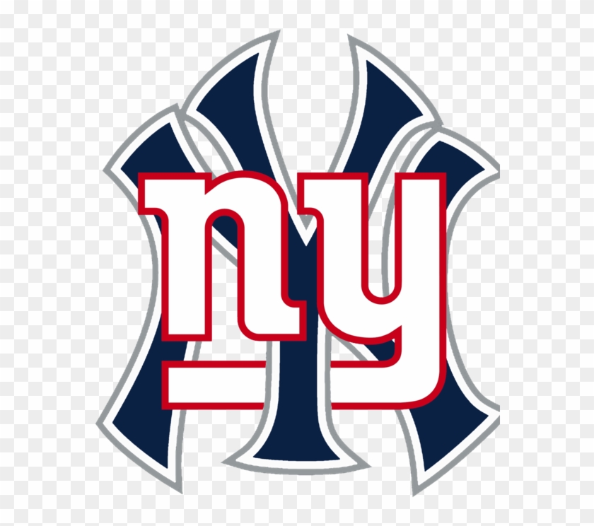 Ny Yankees Ny Giants Mashup - Ny Giants And Ny Yankees #468085