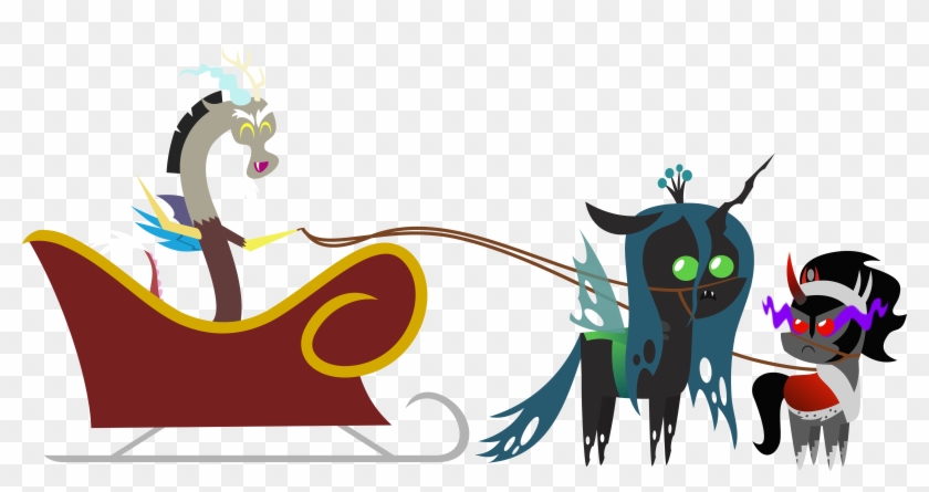 25 Days Of Christmas Ponies- Day 24 Discord By V0jelly - Mlp Discord Christmas #468146