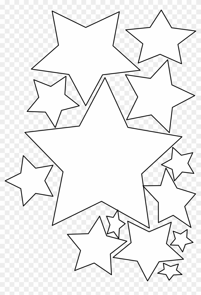 Christmas - Star - Clipart - Black - And - White - Star #468148