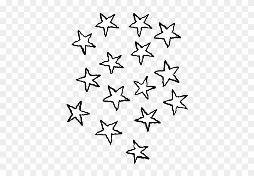 Christmas Star Black And White Clipart Download - Little Stars Clipart Black And White #468161